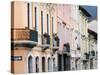 Colourful Colonial Architecture, Quito, Ecuador-John Coletti-Stretched Canvas