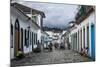 Colourful Colonial Houses in Paraty South of Rio De Janeiro, Brazil, South America-Michael Runkel-Mounted Photographic Print