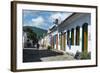 Colourful Colonial Houses in Paraty, South of Rio De Janeiro, Brazil, South America-Michael Runkel-Framed Photographic Print