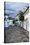 Colourful Colonial Houses in Paraty, South of Rio De Janeiro, Brazil, South America-Michael Runkel-Stretched Canvas