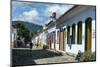 Colourful Colonial Houses in Paraty, South of Rio De Janeiro, Brazil, South America-Michael Runkel-Mounted Photographic Print