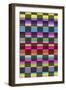 Colourful Cubes-Louisa Knight-Framed Giclee Print