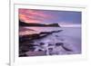 Colourful Dawn Sky Above Kimmeridge Bay on the Jurassic Coast, Dorset, England. Winter-Adam Burton-Framed Photographic Print