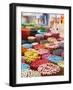 Colourful Decorative Chopsticks for Sale as Souvenirs in Chinatown Market, Temple Street, Singapore-Gavin Hellier-Framed Photographic Print