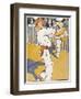 Colourful Depiction of Basque Pelota Players-Gose-Framed Art Print