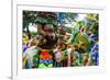 Colourful Dressed Participants in the Carneval (Carnival) in Santo Domingo-Michael Runkel-Framed Photographic Print