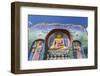 Colourful Exterior Buddha Artwork, Mongolia-Eleanor Scriven-Framed Photographic Print