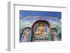 Colourful Exterior Buddha Artwork, Mongolia-Eleanor Scriven-Framed Photographic Print