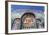 Colourful Exterior Buddha Artwork, Mongolia-Eleanor Scriven-Framed Photographic Print