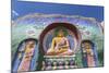 Colourful Exterior Buddha Artwork, Mongolia-Eleanor Scriven-Mounted Photographic Print