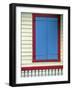 Colourful Facade, Gustavia, St. Barts, French West Indes-Walter Bibikow-Framed Photographic Print