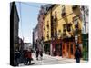 Colourful Facades, Galway, County Galway, Connacht, Eire (Republic of Ireland)-Ken Gillham-Stretched Canvas