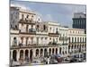 Colourful Facades of Houses in Central Havana, Cuba, West Indies, Caribbean, Central America-Christian Kober-Mounted Photographic Print