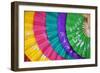 Colourful Fans, Hoi an (Unesco World Heritage Site), Quang Ham, Vietnam-Ian Trower-Framed Photographic Print