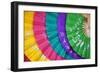 Colourful Fans, Hoi an (Unesco World Heritage Site), Quang Ham, Vietnam-Ian Trower-Framed Photographic Print