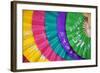 Colourful Fans, Hoi an (Unesco World Heritage Site), Quang Ham, Vietnam-Ian Trower-Framed Photographic Print