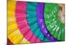 Colourful Fans, Hoi an (Unesco World Heritage Site), Quang Ham, Vietnam-Ian Trower-Mounted Photographic Print