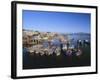 Colourful Fishing Boats in Mouth of the Cai River, Nha Trang, Vietnam, Indochina, Southeast Asia-Robert Francis-Framed Photographic Print