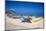 Colourful Fishing Boats in Qalansia on the West Coast of the Island of Socotra, Yemen, Middle East-Michael Runkel-Mounted Photographic Print