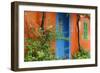 Colourful House, Assos, Kefalonia, Greece-Peter Thompson-Framed Premium Photographic Print