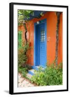 Colourful House, Assos, Kefalonia, Greece-Peter Thompson-Framed Photographic Print