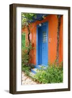 Colourful House, Assos, Kefalonia, Greece-Peter Thompson-Framed Photographic Print