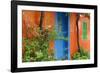 Colourful House, Assos, Kefalonia, Greece-Peter Thompson-Framed Photographic Print