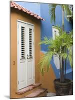 Colourful House, Willemstad, Curacao, Netherlands Antilles, Caribbean-Walter Bibikow-Mounted Photographic Print