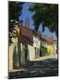 Colourful Houses and Church, Puyloubier, Near Aix-En-Provence, Bouches-Du-Rhone, Provence, France-Tomlinson Ruth-Mounted Photographic Print