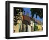 Colourful Houses and Church, Puyloubier, Near Aix-En-Provence, Bouches-Du-Rhone, Provence, France-Tomlinson Ruth-Framed Photographic Print