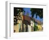 Colourful Houses and Church, Puyloubier, Near Aix-En-Provence, Bouches-Du-Rhone, Provence, France-Tomlinson Ruth-Framed Photographic Print