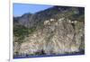 Colourful houses and cliffs atop rocky promontory, Corniglia, Cinque Terre, UNESCO World Heritage S-Eleanor Scriven-Framed Photographic Print