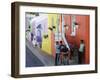 Colourful Houses, Bo-Cape Area, Malay Inhabitants, Cape Town, South Africa, Africa-Peter Groenendijk-Framed Photographic Print