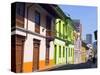 Colourful Houses, Bogota, Colombia, South America-Christian Kober-Stretched Canvas