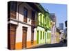 Colourful Houses, Bogota, Colombia, South America-Christian Kober-Stretched Canvas