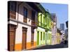 Colourful Houses, Bogota, Colombia, South America-Christian Kober-Stretched Canvas
