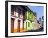 Colourful Houses, Bogota, Colombia, South America-Christian Kober-Framed Photographic Print