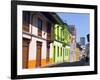 Colourful Houses, Bogota, Colombia, South America-Christian Kober-Framed Photographic Print