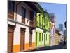 Colourful Houses, Bogota, Colombia, South America-Christian Kober-Mounted Photographic Print