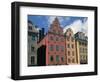 Colourful Houses, Gamla Stan, Stortorget Square, Stockholm, Sweden-Peter Thompson-Framed Photographic Print