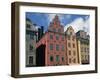 Colourful Houses, Gamla Stan, Stortorget Square, Stockholm, Sweden-Peter Thompson-Framed Photographic Print