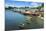 Colourful Houses in Castro, Chiloe, Chile, South America-Michael Runkel-Mounted Photographic Print