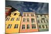 Colourful Houses in Copenhagen, Europe-pink candy-Mounted Photographic Print