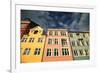 Colourful Houses in Copenhagen, Europe-pink candy-Framed Photographic Print