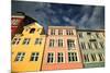 Colourful Houses in Copenhagen, Europe-pink candy-Mounted Photographic Print