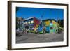 Colourful Houses in La Boca Neighbourhood in Buenos Aires, Argentina, South America-Michael Runkel-Framed Photographic Print