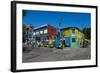 Colourful Houses in La Boca Neighbourhood in Buenos Aires, Argentina, South America-Michael Runkel-Framed Photographic Print