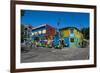 Colourful Houses in La Boca Neighbourhood in Buenos Aires, Argentina, South America-Michael Runkel-Framed Photographic Print