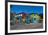 Colourful Houses in La Boca Neighbourhood in Buenos Aires, Argentina, South America-Michael Runkel-Framed Photographic Print