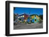 Colourful Houses in La Boca Neighbourhood in Buenos Aires, Argentina, South America-Michael Runkel-Framed Photographic Print
